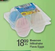 Beacon Milkshake Flava Eggs-4 Per Pack