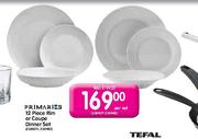 Primaries 12 Piece Rim Or Coupe Dinner Set-Each