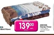 Aranda Firenze Throw 170x170cm-Each