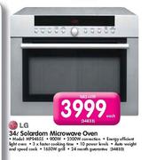 LG 34L Solardom Microwave Oven-Each