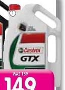 Castrol GTX Motor Oil-5Ltr Each