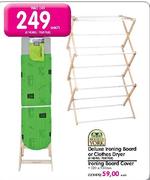 Deluxe Ironing Board Or Clothes Dryer-Each