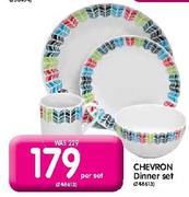 Chevron Dinner Set