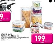 Lock & Lock 16 Piece Food Saver Set