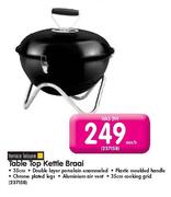 Terrace Leisure Table Top Kettle Braai-Each