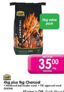 Camp Master 4Kg Plus 1Kg Charcoal