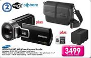 Samsung QF300 Full HD WiFi Video Camera Bundle-Per Bundle