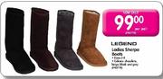 Legend Ladies Sherpa Boots-Per Pair