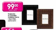 Snakeskin Or Crocodile Imiyation Frame-Each