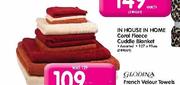 Glodina French Velour Towels(Face Cloth)-Each