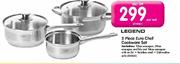 Legend 5 Piece Euro Chef Cookware Set