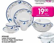 Rosario Loose Dinnerware-Each