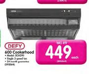 Defy 600 Cookerhood(DCH290)-Each