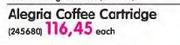 Alegria Coffee Cartridge-Each