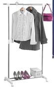 Home Single Bar Garment Rack-Each