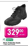 Bova Mens Protective Boots (Black)-per pair
