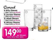 Consol Hiball Glasses (240ml-per 48 pack