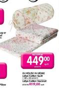 In House In Home Lidya Cotton Quilt-180 x 220 quilt