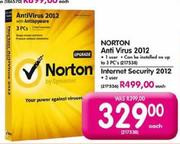 Norton Internet Security 2012-3 User Each