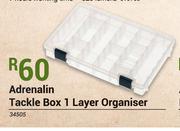 Adrenalin Tackle Box 1 Layer Organiser