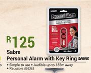 Sabre Personal Alarm With Key Ring