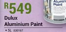 Dulux 5L Aluminium Paint