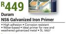 Duram 5L NS6 Galvanised Iron Primer