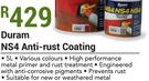 Duram 5L NS4 Anti Rust Coating