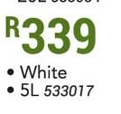 Rockgrip 5L Soft Velvet White