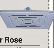 Splashworks Maze Shower Rose Stainless Steel Square 6"