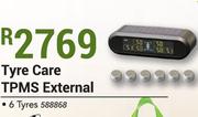 Tyre Care TPMS External 6 Tyres
