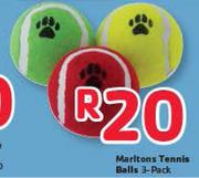 Marltons Tennis Balls-3 Pack