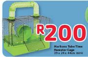 Marltons Tube Time Hamster Cage(39 x 24 x 44cm)