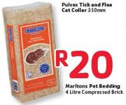 Marltons Pet Bedding 4L Compressed Brick