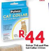 Pulvex Tick And Flea Cat Collar-350mm