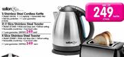 Salton Elite Stainless Steel Cordless Kettle(SSK20E)