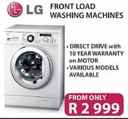 LG Front Load Washing Machine(