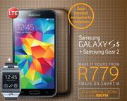Samsung Galaxy S5 + Samsung Gear 2-On Smart M
