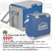 Camp master 40Ltr Thermo Cooler AC/DC-Each