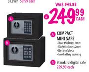Compact Standard Digital Safe-Each