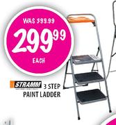 Stramm 3 Step Paint Ladder-Each