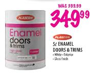 Plascon Enamel Doors & Trims-5l