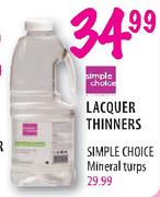 Simple Choice Mineral Turps