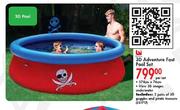 3D Adventure Fast Pool Set-274cmx76cm Per Set