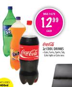 CocoCola Cool Drinks-2Ltr Each