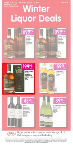 Makro : Winter Liquor Deals (1 Jul - 31 Jul), page 1