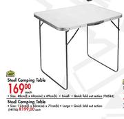 Camp Master Steel Camping Table Each