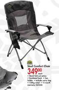 Camp Master Steel Comfort Chair Each