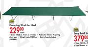 Camp Master Camping Stretcher Bed-182Lx76Wx21cmH Each