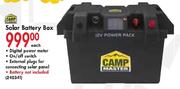 Camp master Solar Battery Box-Each